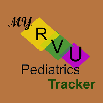 My RVU Pediatrics Tracker app icon